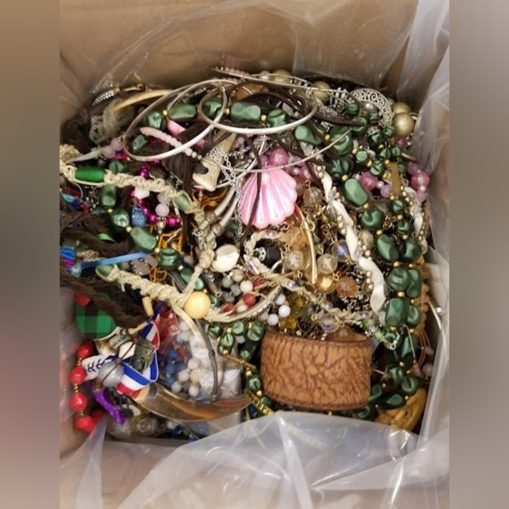 Craft Junk Repair Jewelry Mystery Lot 3 lbs